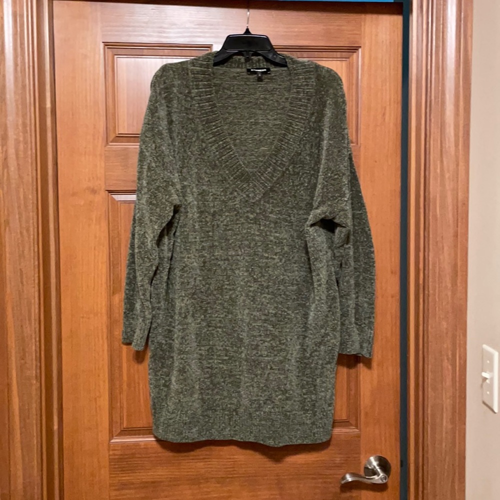 Express Chenille sweater dress
